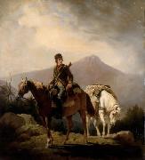 Encamped in the Wilds of Kentucky, William Ranney